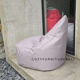 BEANBAG POINTY - POLYSTER - SILVER