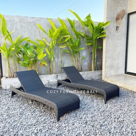 Pool Lounger Type 14 - GRAPHIRE BLACK