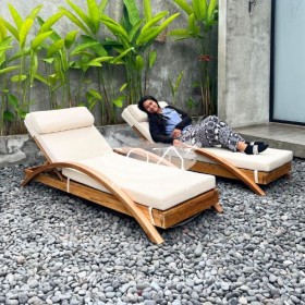 Pool Lounger Type 30 + MATTRESS CARTENZA 144