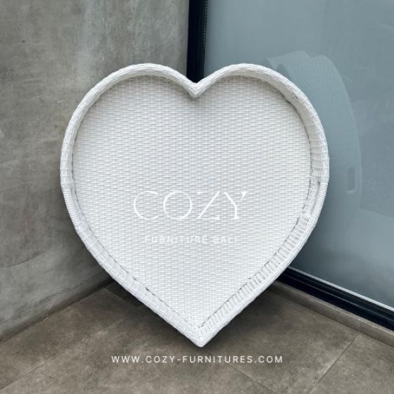 Floating Tray - LOVE 80X70, WHITE