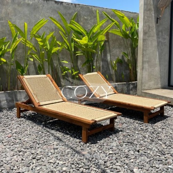 Ready Stock Lounger Type 29 color : new macaroon
