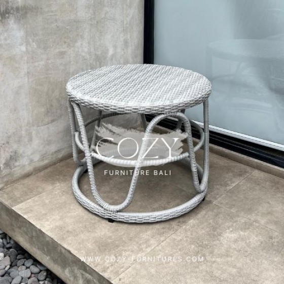 READY STOCK TABLE 08 - MERCURY SR ( D60CM , H50CM )