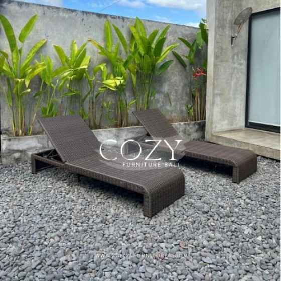 Lounger Type 21 - READY STOCK JAVABROWN MK
